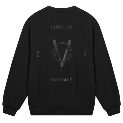 BLACK + BLACK MONOGRAM SWEATSHIRT