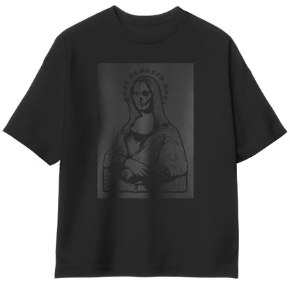 BLACK MONA LISA TEE