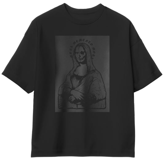 BLACK MONA LISA TEE