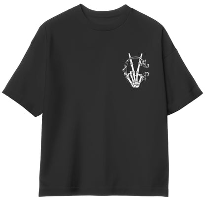 BONE MONOGRAM TEE