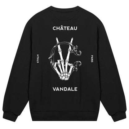 BONE MONOGRAM SWEATSHIRT