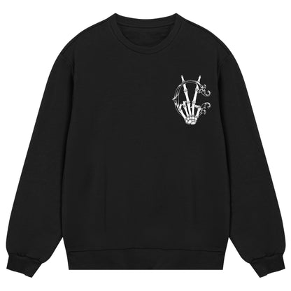 BONE MONOGRAM SWEATSHIRT