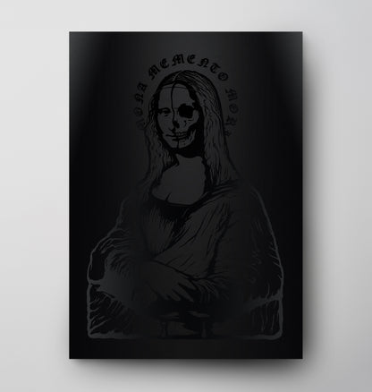 BLACK MONA LISA 50x70cm